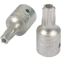 Douilles tournevis ultimate® 5pans percé 1/4 27