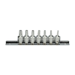 Rail de douilles tournevis ultimate® 5 pans percés 1/4'', ts 10 à ts 40
