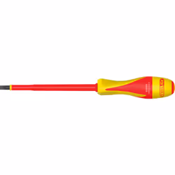 Selon DIN 5264 / DIN ISO 2380 Isolation selon IEC 60900 Manche bi-matière Code couleur empreinte Pointe brunie Acier Résistan ...
