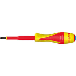 KS Tools - Tournevis POZIDRIV® bi-matière isolé 1000V, PZ2 - 100x205 mm - 922.6215