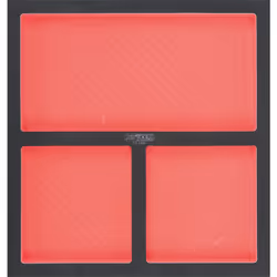 Module en mousse taille 2/3 Pour servantes et établis 3 compartiments Mousse imputrescible - Code EAN: 4042146650073 - Dimens ...