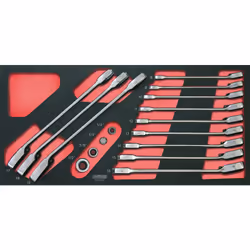 Module en mousse taille 1/3 Pour servantes et établis Empreinte des outils découpée au laser Mousse imputrescible Module de c ...