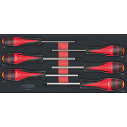 Module de tournevis ultimate torx® percé, 6 pièces