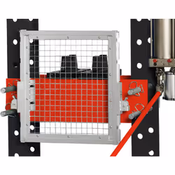 Cadre en aluminium Grille en fer Accessoire indispensable pour protéger les utilisateurs de presse hydraulique d'un accident ...
