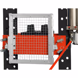 Cadre en aluminium Grille en fer Accessoire indispensable pour protéger les utilisateurs de presse hydraulique d'un accident ...