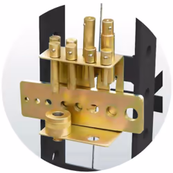 Kit de poinçons pour presses hydrauliques Kstools Ensemble complet de poinçons 10 - 12 - 15 - 18 - 20 - 22 - 25 - 30 mm Fixab ...