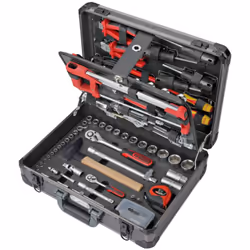 Description générale Le coffret de maintenance ULTIMATE® de KS TOOLS est un ensemble complet et robuste composé de 131 outils ...