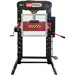 Kstools - ks Tools - Presse hydraulique, 50t à pompe hydraulique 2 vitesses - 160.0115
