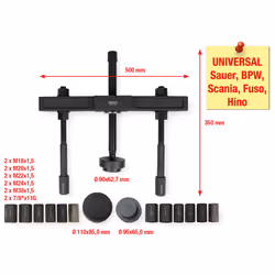 KS Tools 460.1765, Acier, 27 pièce(s), 27 kg