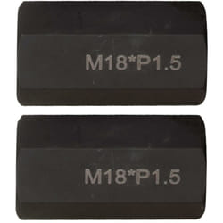 Kstools - Jeu d'adaptateur pour filetage M18x1,5x65 mm, 2 pièces