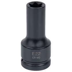 KS Tools 460.1507, Prise, 3/4", 1 tête(s), Acier au chrome-molybdène, ISO 1174, DIN 3121, 335 g