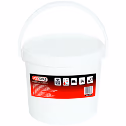 KS Tools 100.4000, Métal, Caoutchouc, Seau, Blanc, Or, 50 °C, Graisse