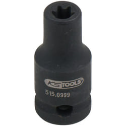 1/4" Douilles à chocs Torx E, courtes , E5