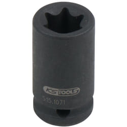 Kstools - 1/4' Douilles à chocs Torx e, courtes , E11