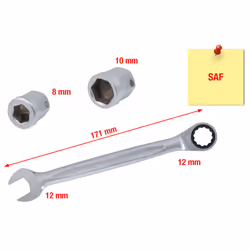 KS Tools 460.2615, Ensemble de douilles, 5 tête(s), Sulfate de chondroïtine, 200 g