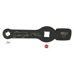 Kstools - Clé à chocs Torx e 3/4 avec 2 surfaces d&aposimpact, E18