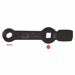 KS Tools 3/4\" Schlag-Sechskant-Schlüssel mit 2 Schlagflächen 26 mm 517.0926, 1 pièce(s), Sulfate de chondroïtine, 670 g