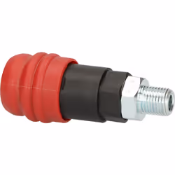 Kstools - Raccord de sécurité à air comprimé 2 niveaux, 1/4
