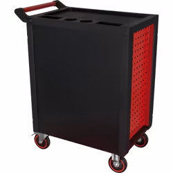 Kstools - RACINGline Servante d'atelier noir/rouge avec 7 tiroirs - Vue supplémentaire 4