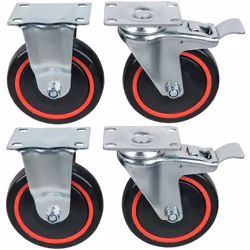 Jeu de roulements et de roues pivotantes RACINGline, incl. vis Diamètre de la roue en mm 125.0 Pièces dans l'ensemble 4 Poids ...