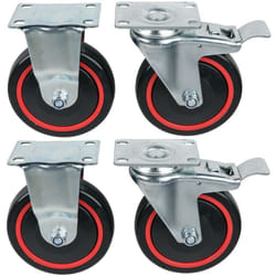Kstools - Jeu de roulements et de roues pivotantes RACINGline, incl. vis