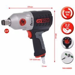 KS Tools 515.3785, 2,2 kg
