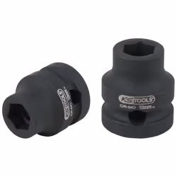 KS Tools 515.0056, Douille à choc, 1 tête(s), 1/2", Chrome-molybdène, 28 mm, ISO 1174, DIN 3129, ISO 2725-2, DIN 3121