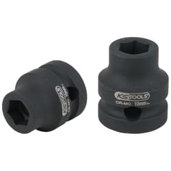 Kstools - ks tools 515.0056 - douille à chocs 6 pans 1/2'', l. 28 mm - 10 mm - uniquement pour utilisation à chocs - en chrome-molybdène