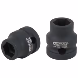 KS Tools 515.0058, Ensemble de douilles, 1/2", Métrique, 15 tête(s), 12 mm, Acier au chrome-molybdène