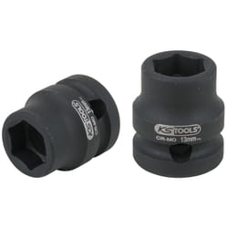Ks Tools 515.0059 - Douille À Chocs 6 Pans 1/2'', L. 28 Mm - 13 Mm - Uniquement Pour Utilisation À Chocs - En Chrome-Molybdène