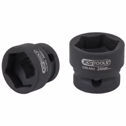 KS Tools 515.0073, Ensemble de douilles, 1/2", Métrique, 15 tête(s), 24 mm, 1/2"