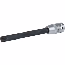 Jeu de douilles 1/2" pour vis Torx, T55, longueur 140 mm, phosphatées Longueur totale L en mm 140.0 Entraînement carré en pou ...