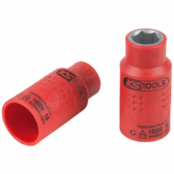KS Tools 118.3831, Ensemble de douilles, 3/8", Métrique, 43 tête(s), 6 mm, Sulfate de chondroïtine