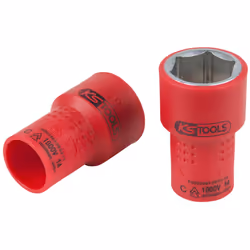 KS Tools 118.3847, Prise, 3/8", Métrique, 1 tête(s), 22 mm, Sulfate de chondroïtine
