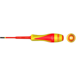 Kstools - ks Tools - Tournevis fente bi-matière isolé 1000V - 4,0 x 100mm pour borniers électriques - 922.6221