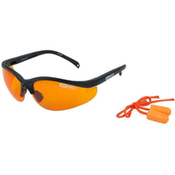 Kstools - Lunette de protection - orange avec bouchons d'oreille