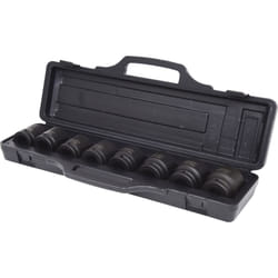 Kstools - 3/4 Jeu de douilles à chocs 6 pans, 8 pcs courtes, 24-38mm