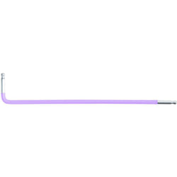 Clé mâle coudée six pans à double embout sphérique, XL, 2,5 mm, lilas