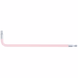 KS Tools 151.4271, Clé à pipe, 1 pièce(s), Rose, En forme de L, Acier, 9,2 cm