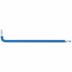 KS Tools 151.4273, Clé torx en L, T20, Bleu, Acier, 116 mm, 22 mm