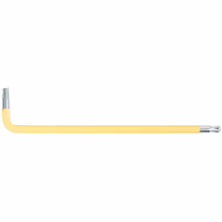 KS Tools 151.4276, Clé torx en L, T30, Jaune, Acier, 165 mm, 33 mm