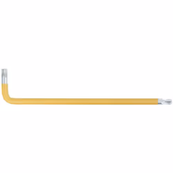 KS Tools 151.4277, Clé torx en L, T40, Jaune, Acier, 186 mm, 37 mm