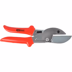 KS Tools 123.0076, Ciseaux coupe-tube, Acier inoxydable, Rouge, 290 g