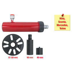 Kstools - Kit d&aposextraction de poulie universel avec cylindre hydraulique, 4 pcs
