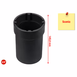 KS Tools 460.1745, Article unique, Adaptateur de douille, Acier, 1,48 kg, 1 pièce(s)