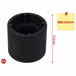 KS Tools 460.0655, Article unique, Adaptateur de douille, Acier, 1,32 kg, 1 pièce(s)