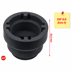 KS Tools 460.1025, Article unique, Adaptateur de douille, Acier, 790 g, 1 pièce(s)