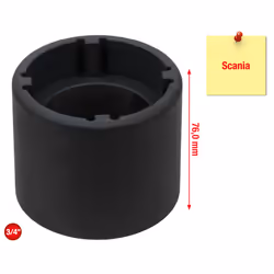KS Tools 460.1515, Article unique, Adaptateur de douille, Acier, 1,45 kg, 1 pièce(s)