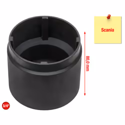 KS Tools 460.1590, Article unique, Adaptateur de douille, Acier, 1,07 kg, 1 pièce(s)