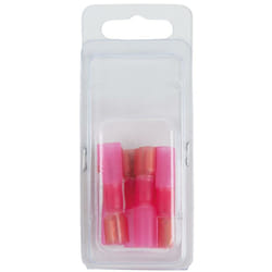 Kstools - Assortiment de raccords à sertir isolés, rouges, AWG22-16, 6 pcs douille